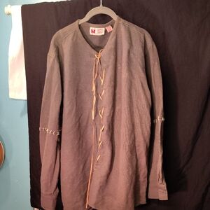 Muse Lightweight Dusty Rose Jacket with Collarless Design and Relaxed Fit